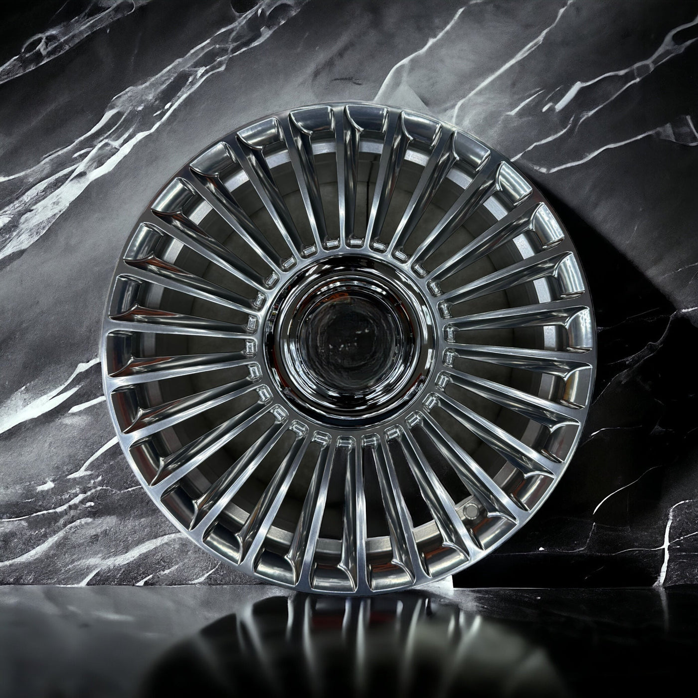 18” HJ0124 5/112 FORGED WHEELS ( FULLY FORGED WHEELS ) SILVER