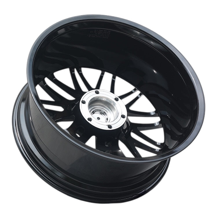 22”  AS-FORGED HJ0265  6/139 BAKKIE WHEELS GLOSS BLACK