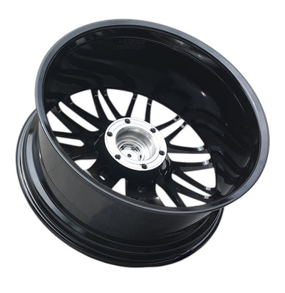 22”  AS-FORGED HJ0265  6/139 BAKKIE WHEELS GLOSS BLACK