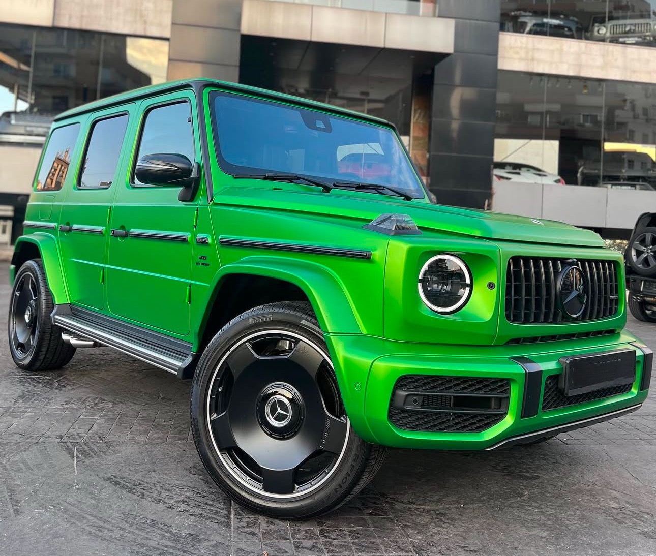 22" G-WAGON MB 5/130 MATT BLACK
