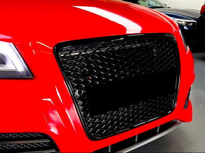 Audi A3 2008-2012 debadged grill gloss black
