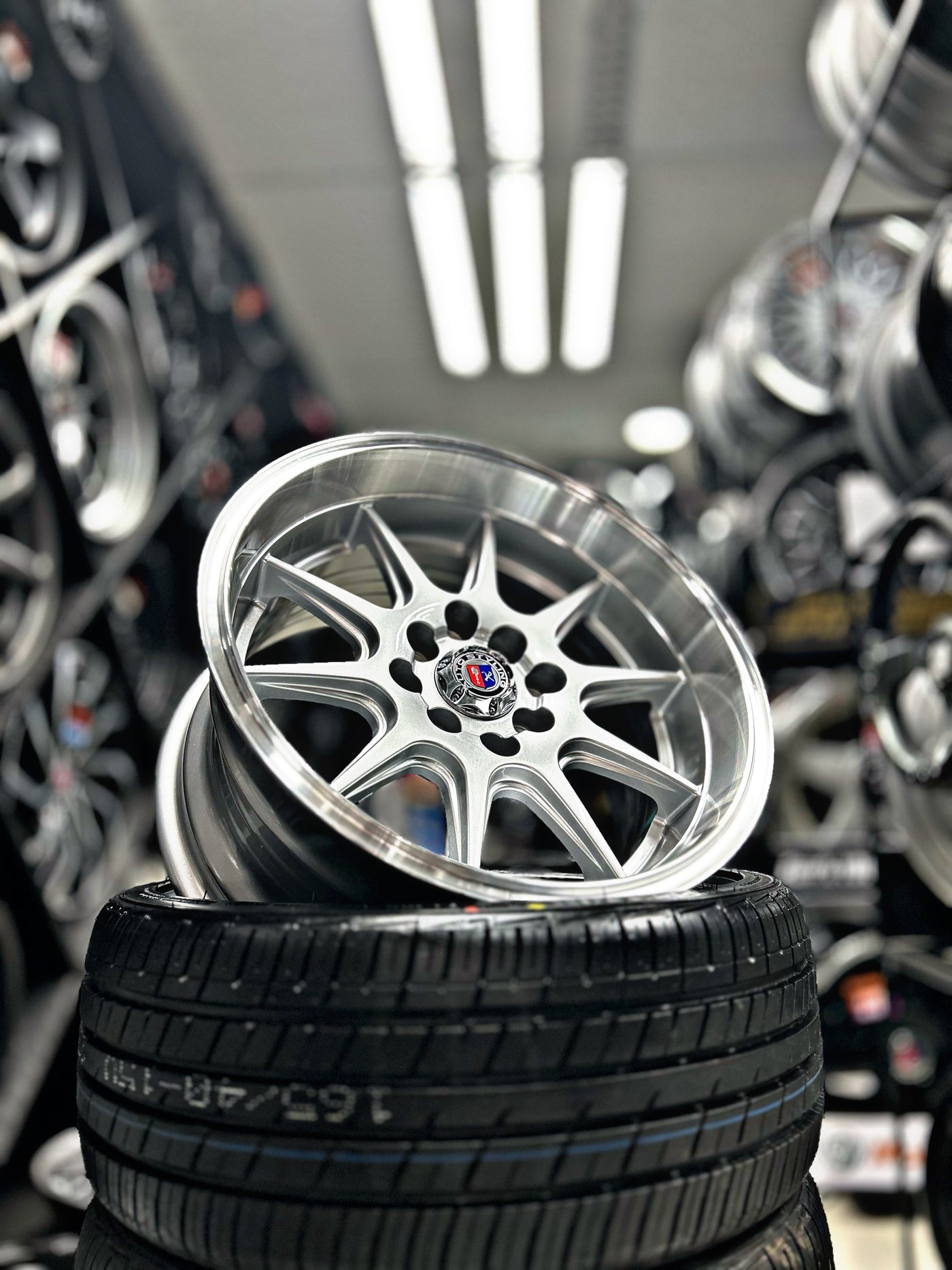 15” AS- 7165 4/100 4/114 silver wheels