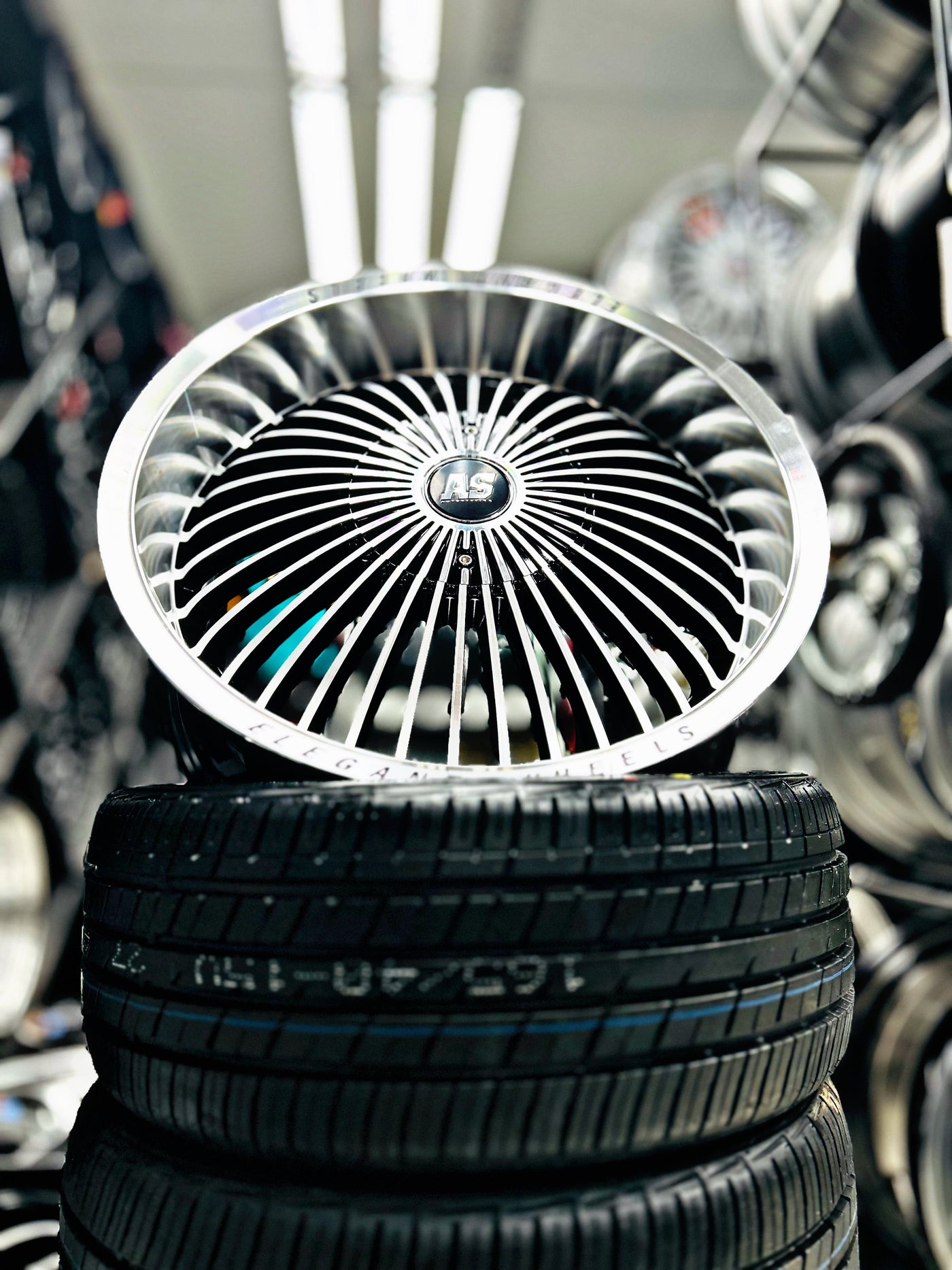 17” AS PROPELLER  4/100 & 4/114 silver wheels