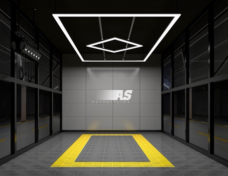 Designer Hexagon /arrow led lights 4.8m x2.4m