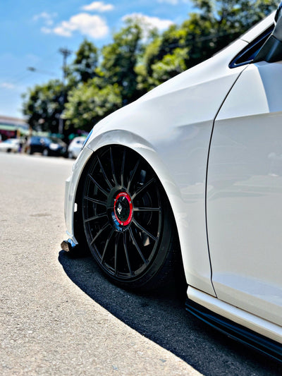 19” AS-SUPERTURISMO  5/112 & 5x100 multi PCD  GLOSS BLACK WITH 215/35/19 TYRES