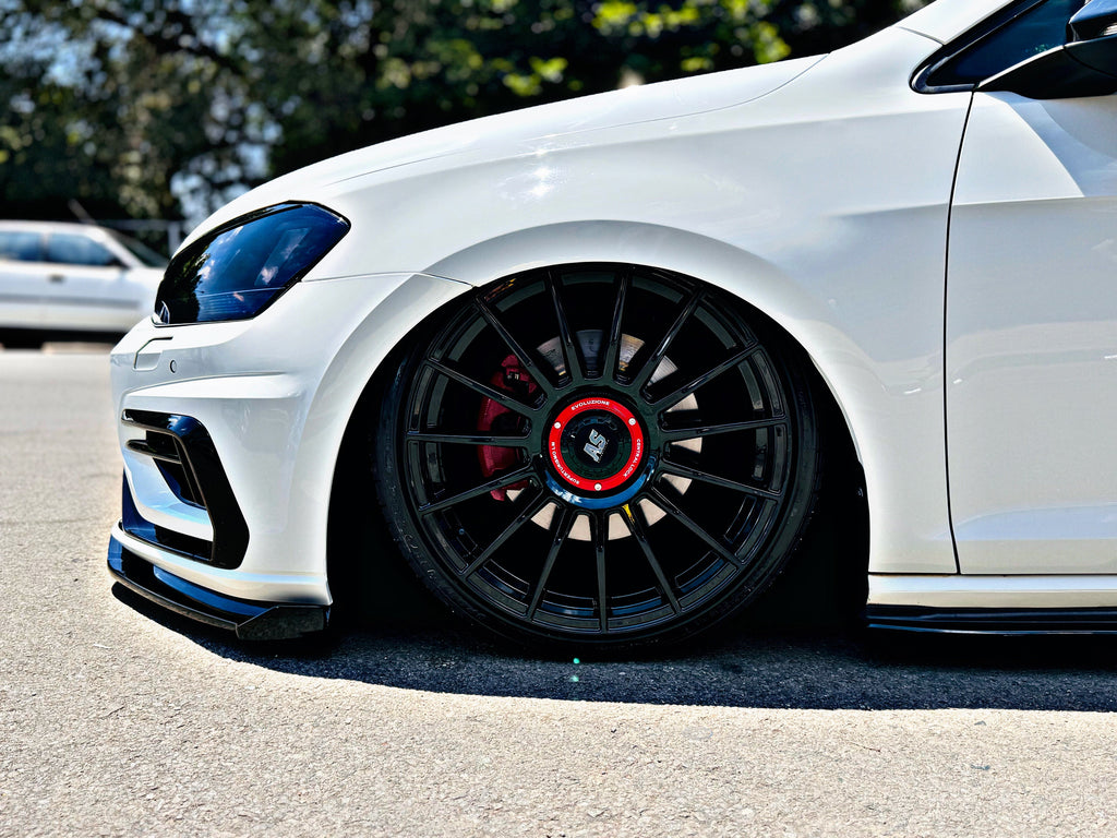 19” AS-SUPERTURISMO  5/112 & 5x100 multi PCD  GLOSS BLACK WITH 215/35/19 TYRES