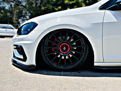 19” AS-SUPERTURISMO  5/112 & 5x100 multi PCD  GLOSS BLACK WITH 215/35/19 TYRES