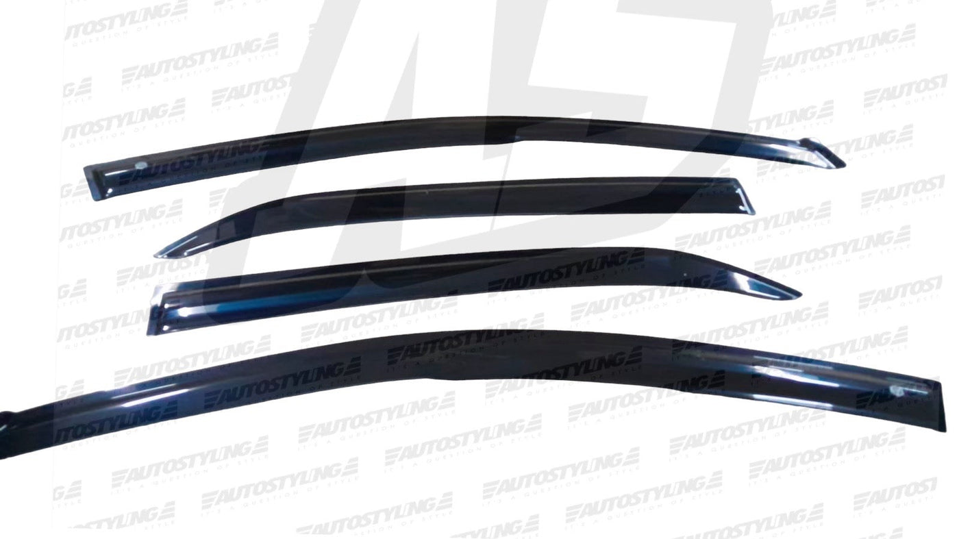 VW MK7 4pce  GLOSS BLACK MUGEN WINDSHIELDS GLOSS BLACK