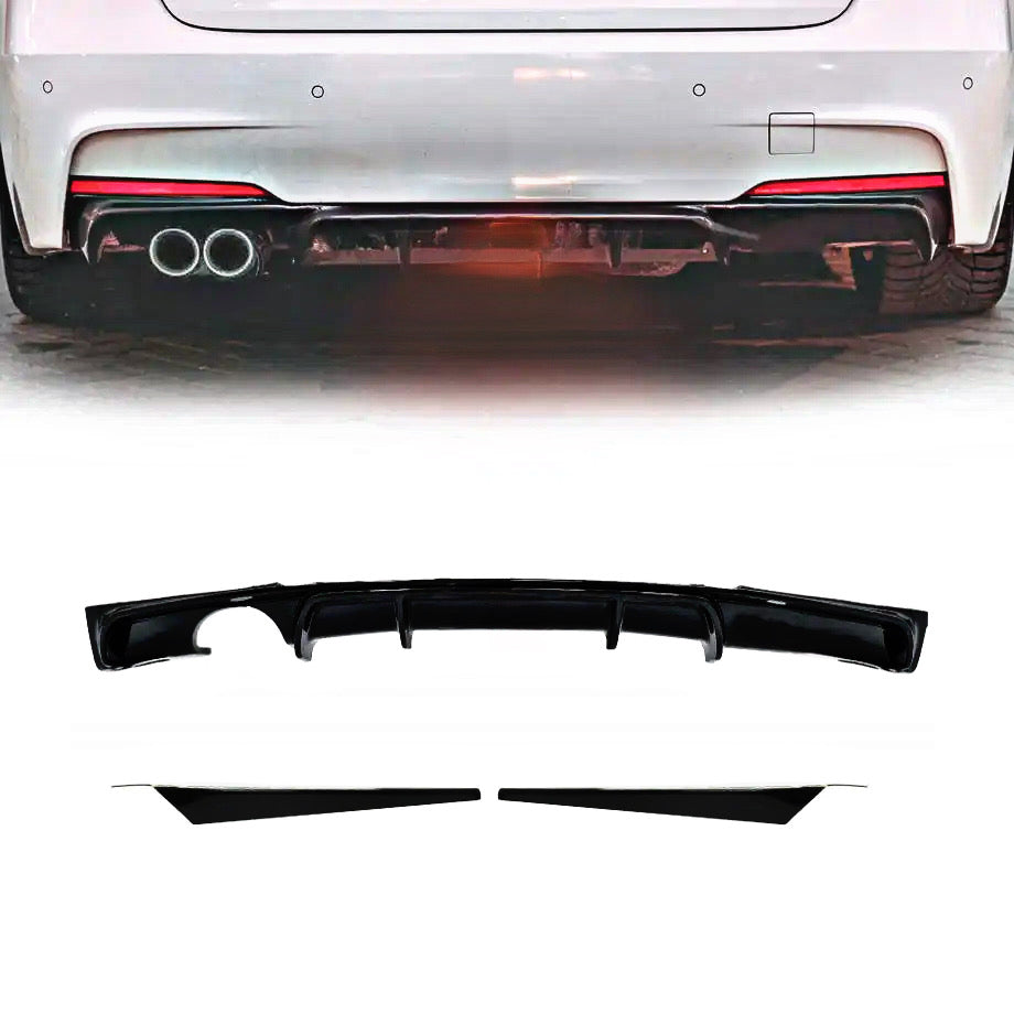 BMW F30 to F80 style rear diffuser