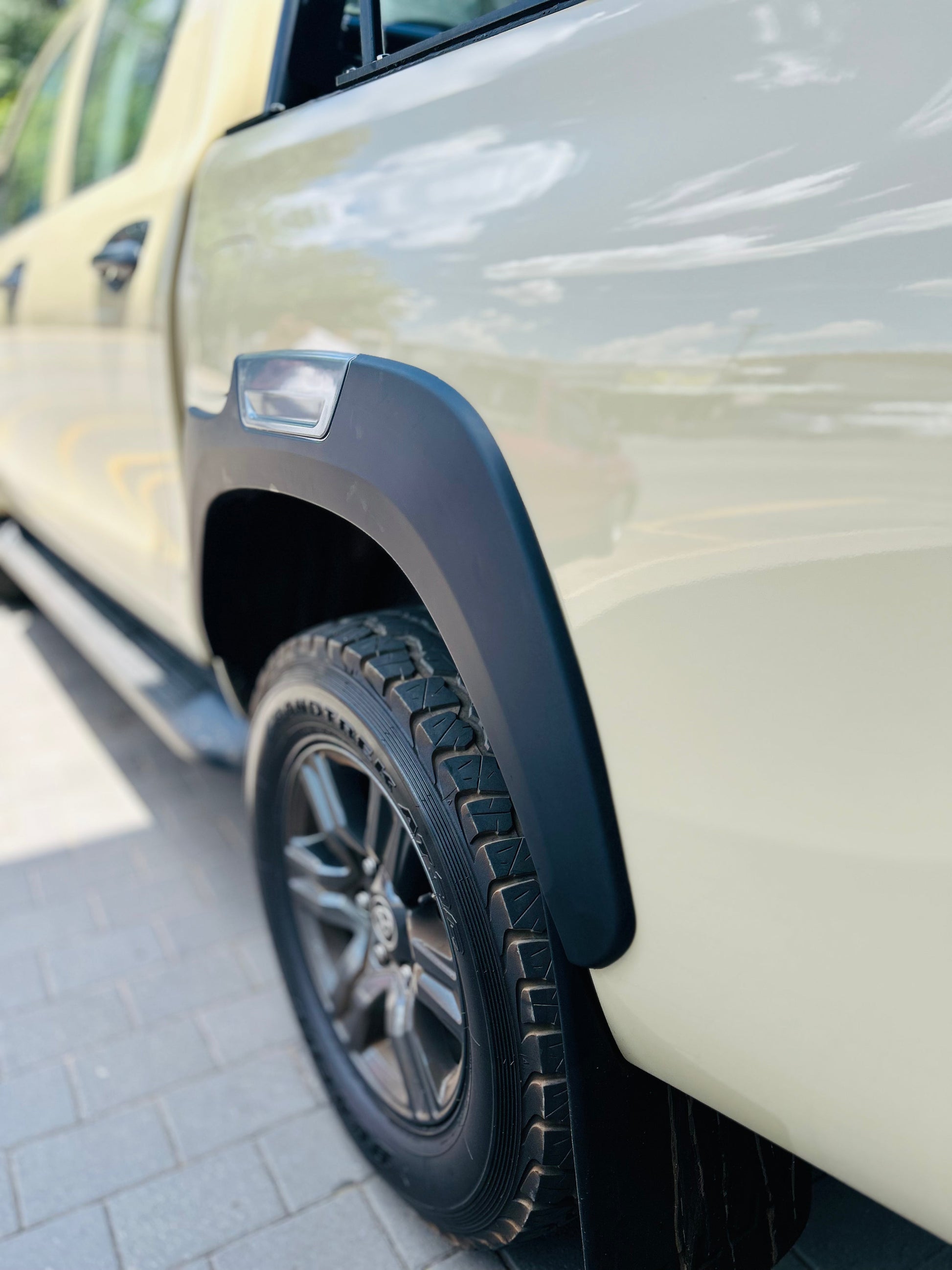 Toyota Hilux Rocco gd6 Style Fender Flares  Arches (Fits 2021+  model Hilux)