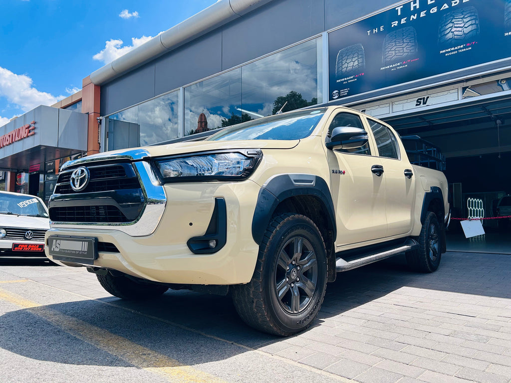 Toyota Hilux Rocco gd6 Style Fender Flares  Arches (Fits 2021+  model Hilux)