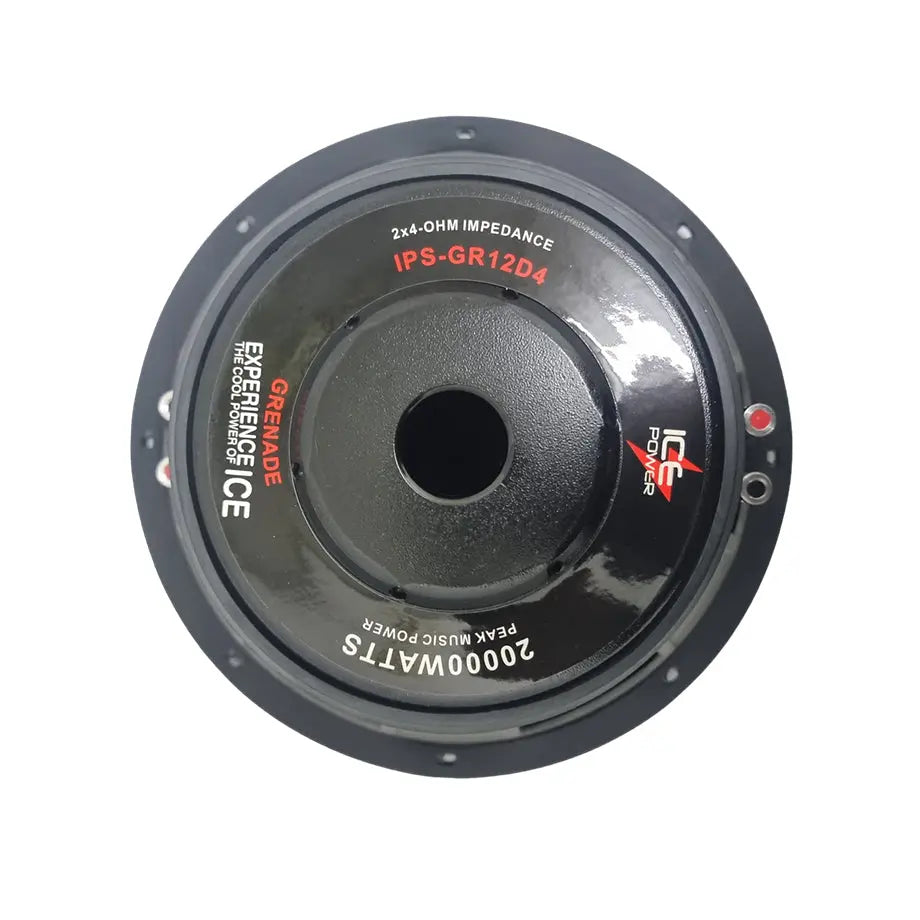 Ice Power 12" IPS-GR12D4 - Grenade Series DVC D4 Subwoofer (20000W)