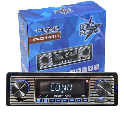 Ice Power IP-D141B Retro Look MP3/USB Media Player With Bluetooth