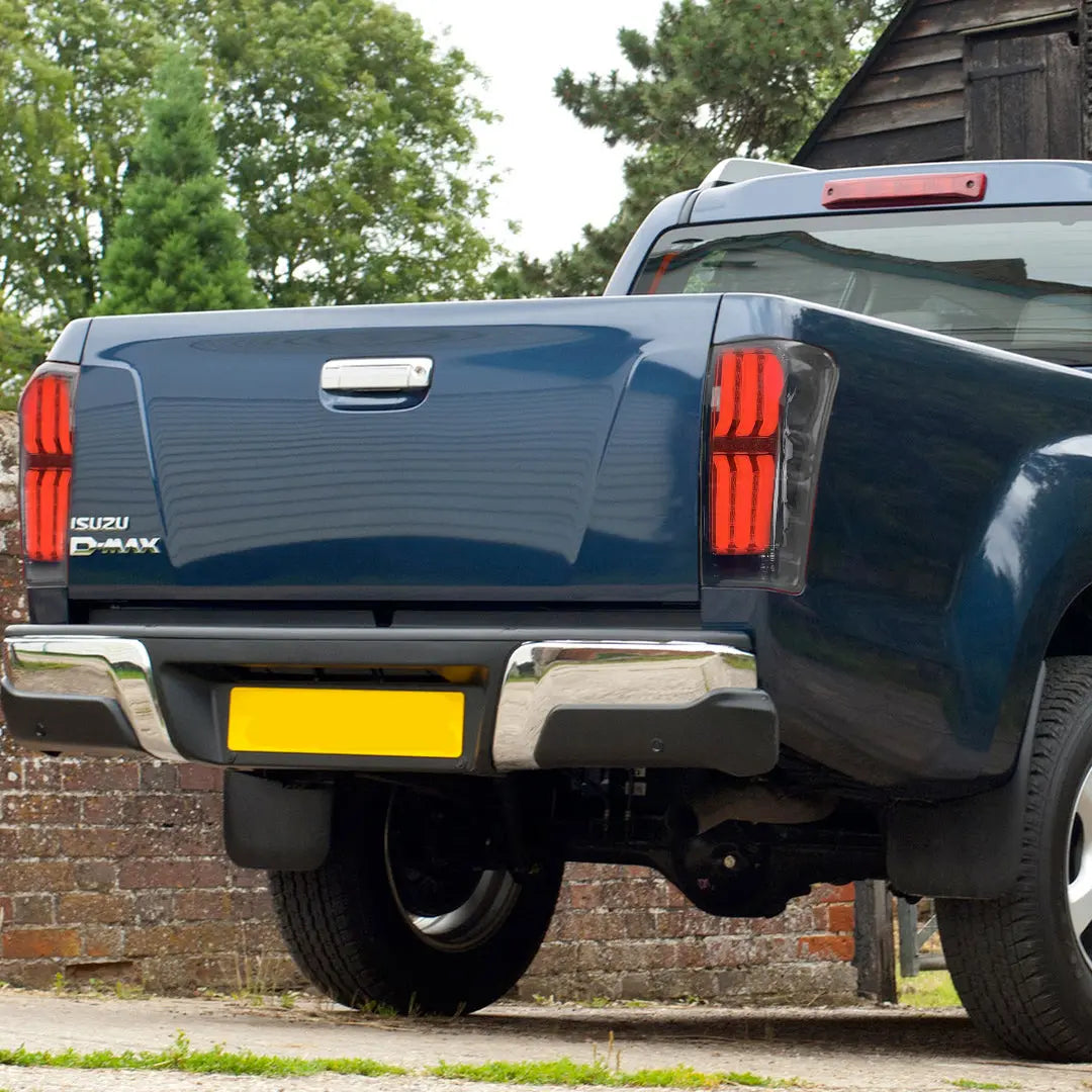 Isuzu D-Max (12-21) 3D Bar Style Smoked Black LED Taillights