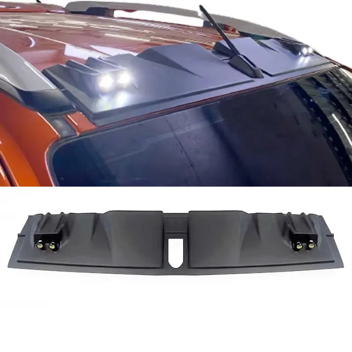 Isuzu D-Max (21-On) Matte Black LED Roof Spoiler Light