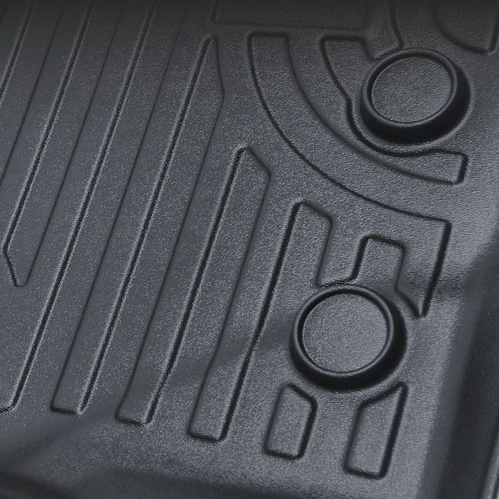 Isuzu D-Max (22-On) Double-Cab Moulded TPE Rubber Floor Mats (3-Piece)