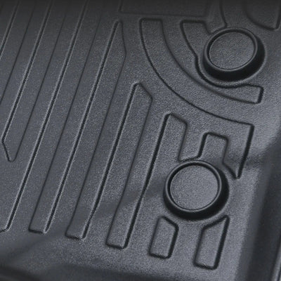 Isuzu D-Max (22-On) Double-Cab Moulded TPE Rubber Floor Mats (3-Piece)
