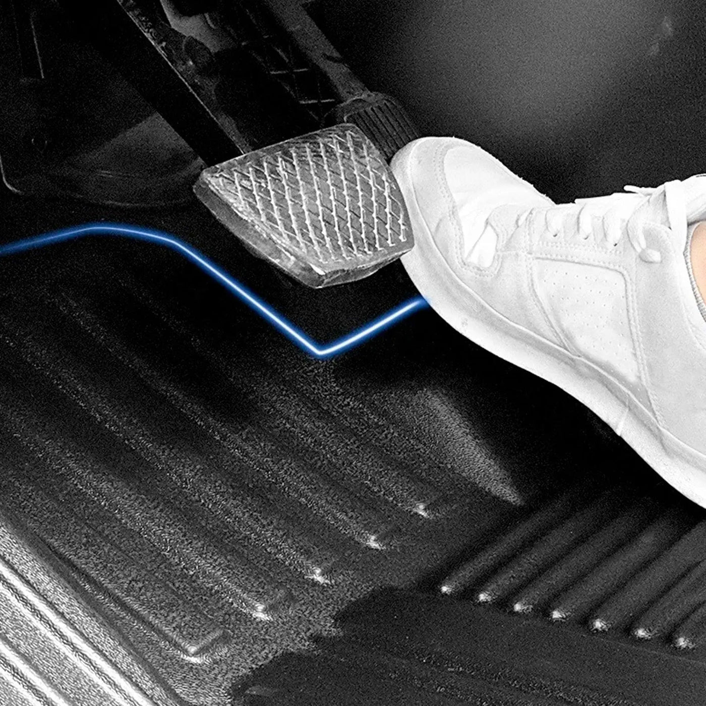 Isuzu D-Max (22-On) Double-Cab Moulded TPE Rubber Floor Mats (3-Piece)