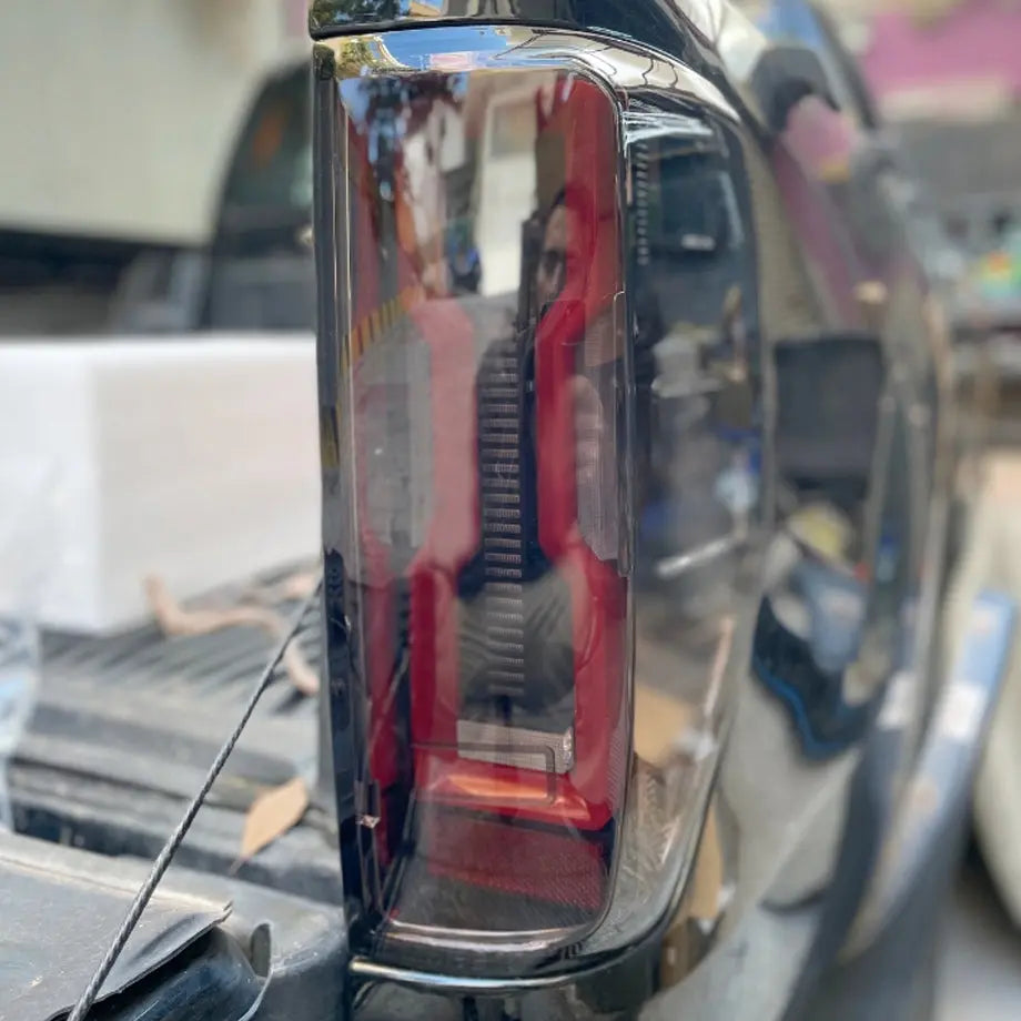 Isuzu D-Max (22-On) F150 Style Smoked Black LED Taillights