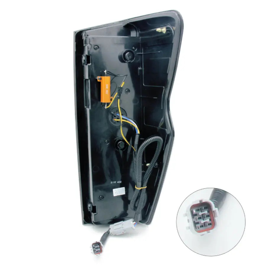 Isuzu D-Max (22-On) F150 Style Smoked Black LED Taillights