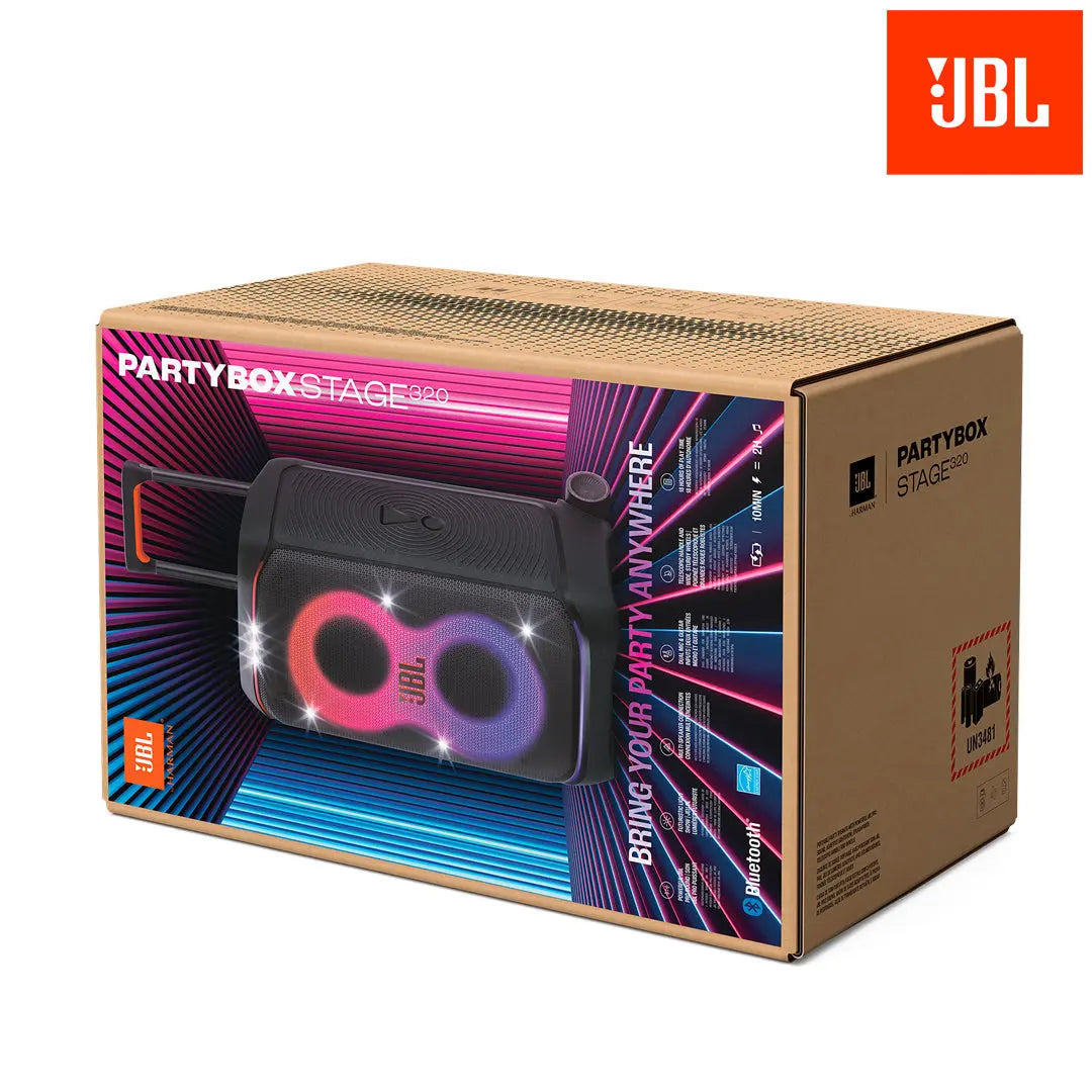 JBL Stage 320 - Portable Partybox Bluetooth Speaker