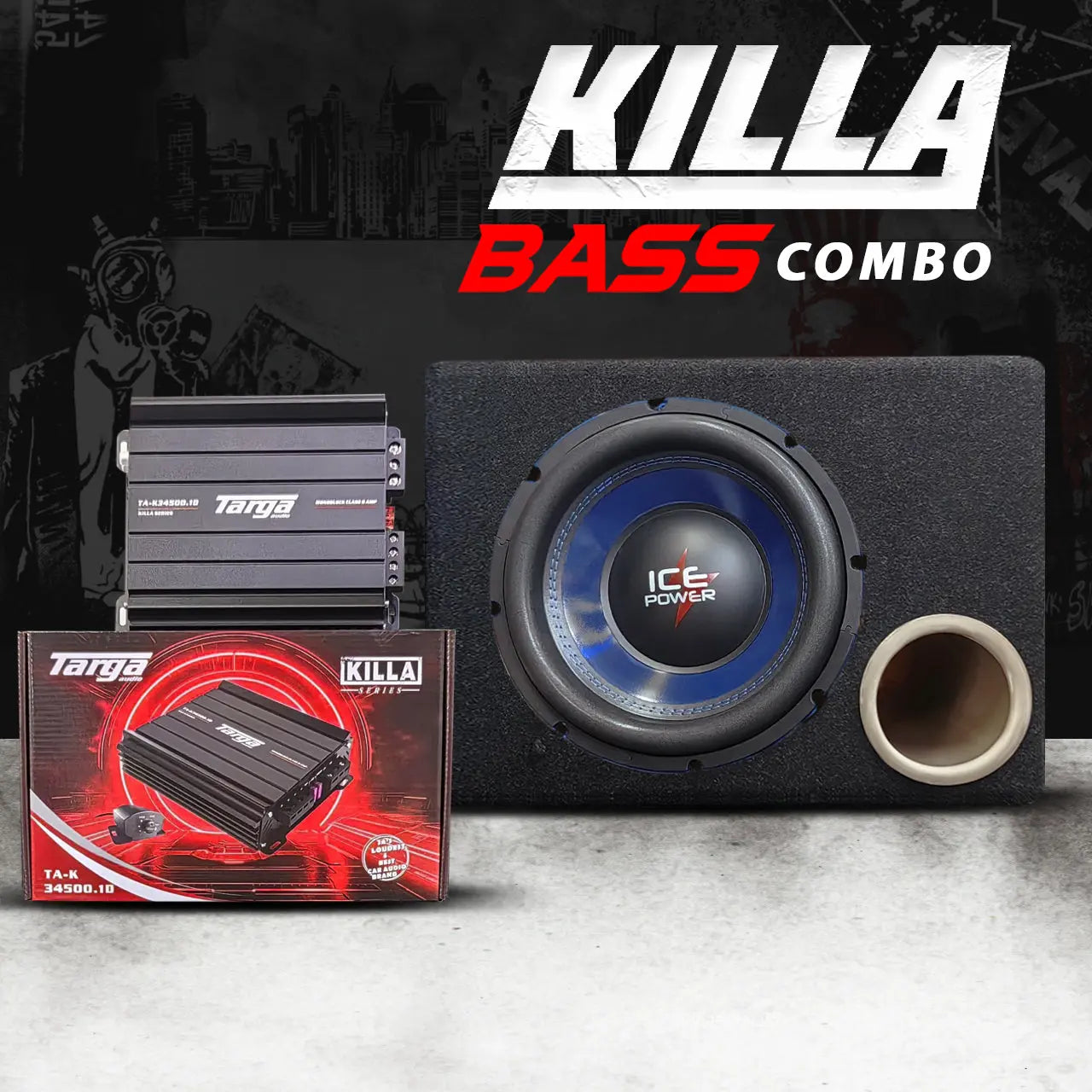 Killa Bass Audio Combo