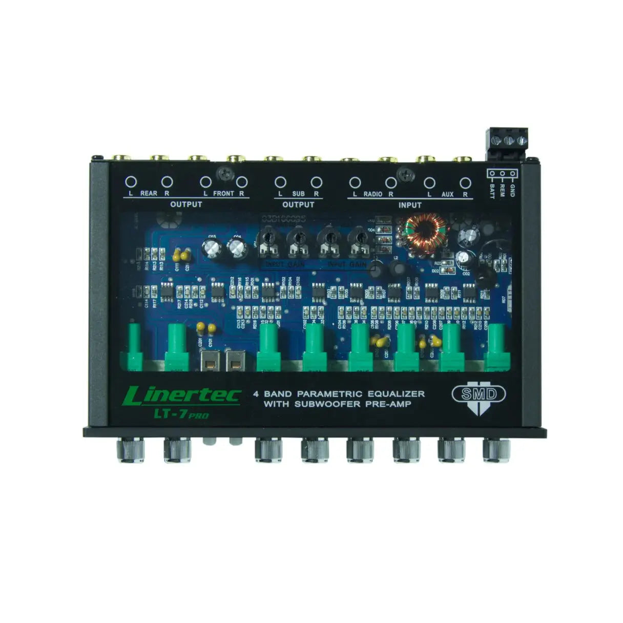 Linertec LT-7PRO Pre-Amp 4-Band Equalizer