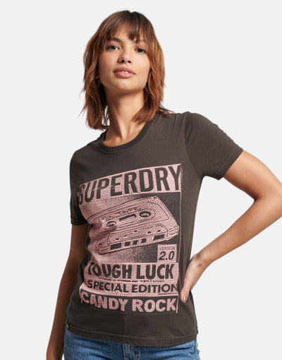 Superdry Vintage Lo-fi Poster T-Shirt