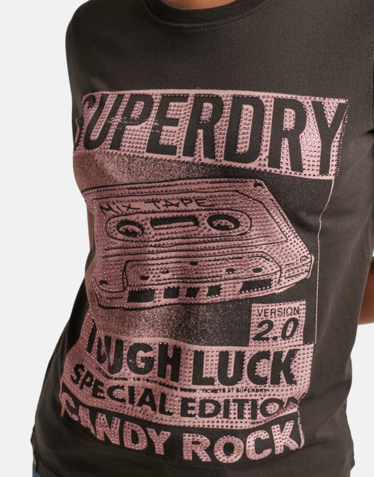 Superdry Vintage Lo-fi Poster T-Shirt