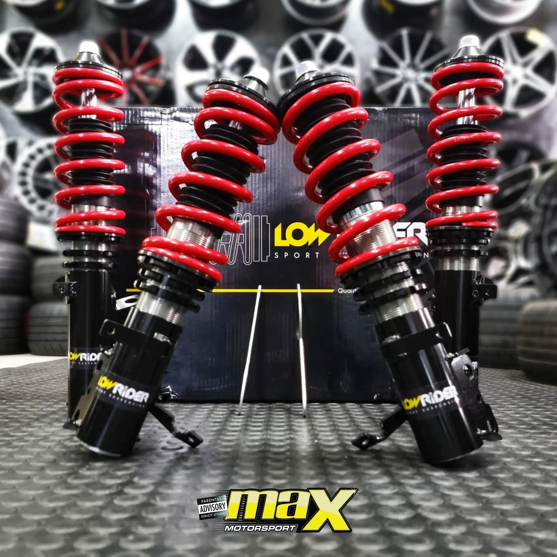 Lowrider Coilover Kit (Height Adjustable) - Toyota Corolla E10 RSI/RXI