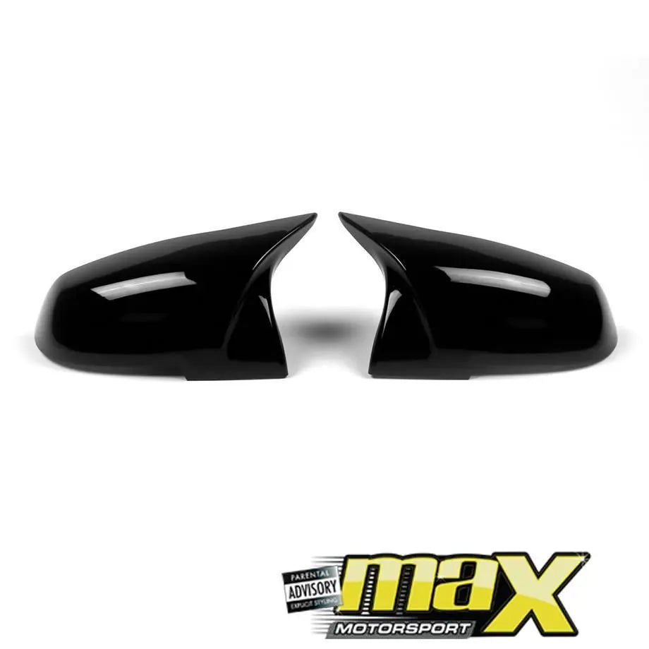 BM F10 M3/M4 Style Gloss Black Clip On Mirror Covers