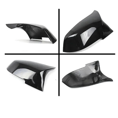 BM F10 M3/M4 Style Gloss Black Stick On Mirror Covers