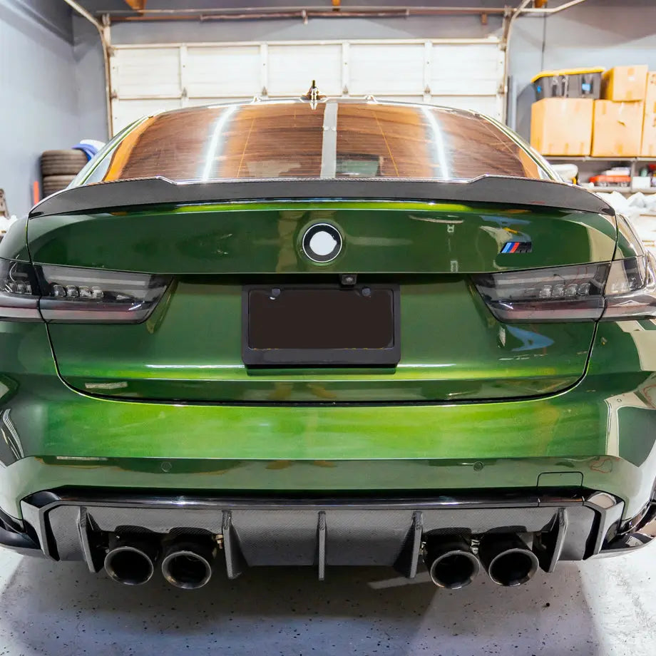 BM G80 / G82 (M3/M4) Style Carbon Fibre Boot Spoiler