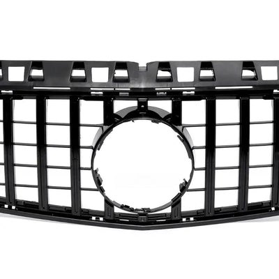 Merc W176 GTR Panamericana Style Gloss Black Upgrade Grille (13-15)