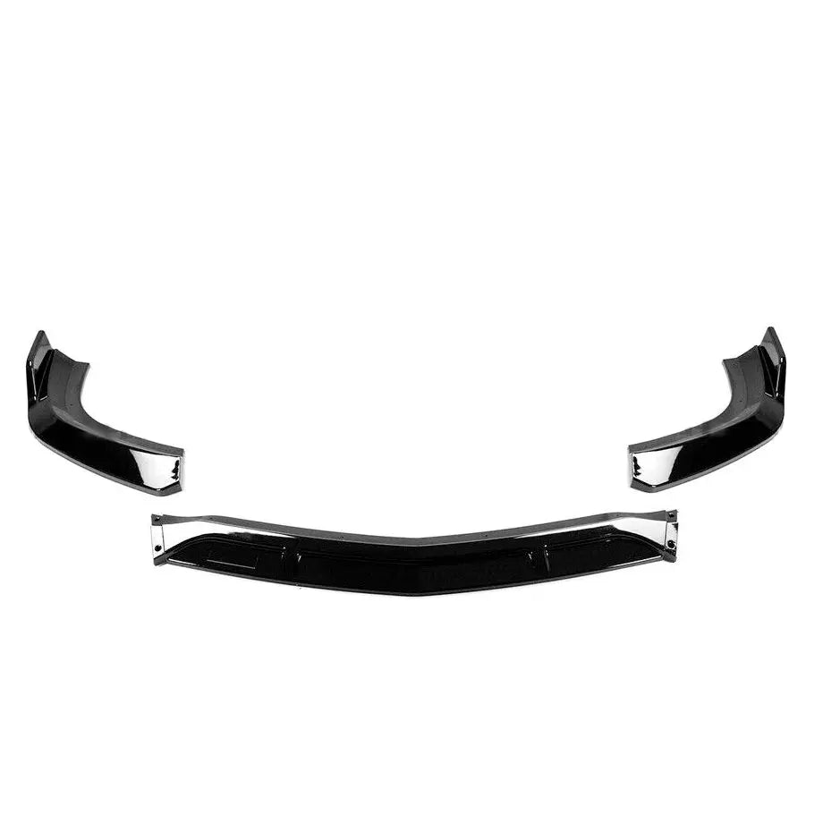 Merc W204 (09-13) Brabus Style Gloss Black Plastic Front Spoiler