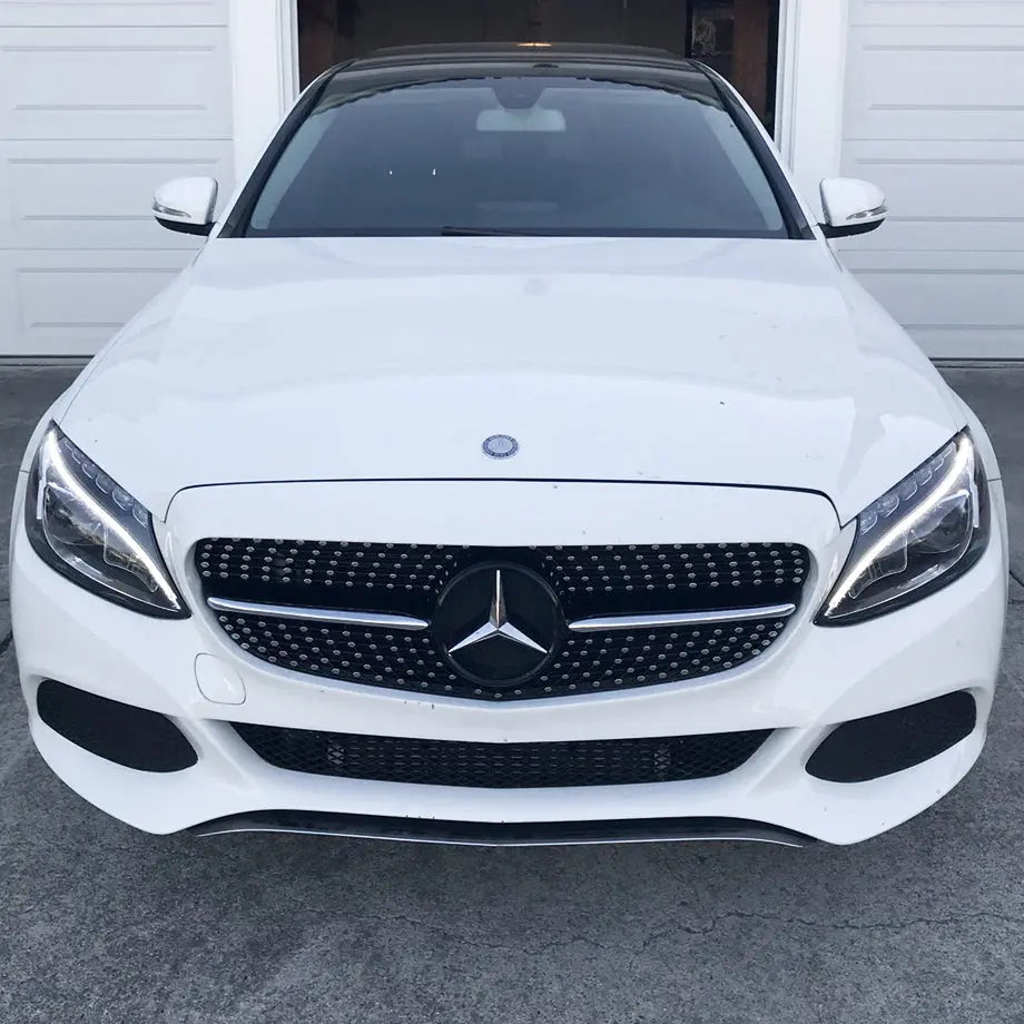 Merc W205 C CLass Diamond Style Upgrade Grille (15-18)