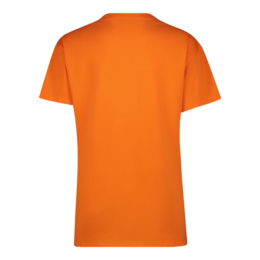 LAILA ORANGE SM LOGO TEE