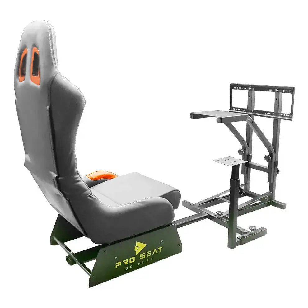 Pro Seat - Racing Simulator Gaming Seat With TV Stand
