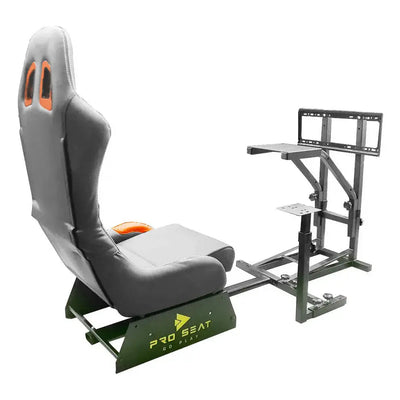 Pro Seat - Racing Simulator Gaming Seat With TV Stand