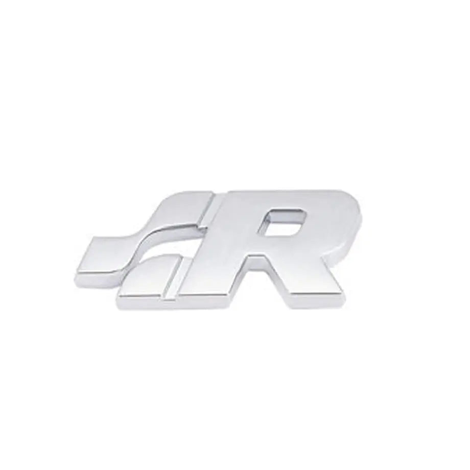R Logo Stick-On Badge (Chrome)
