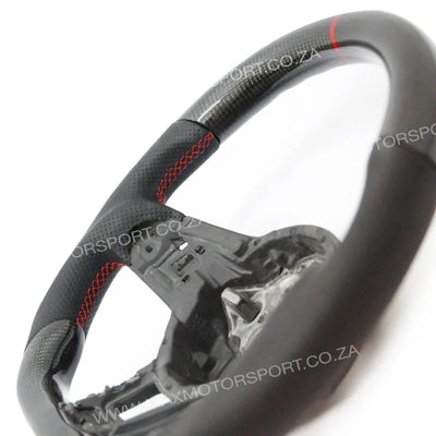 Genuine Carbon Fibre Steering Wheel Suitable For VW Golf 7 GTI / R