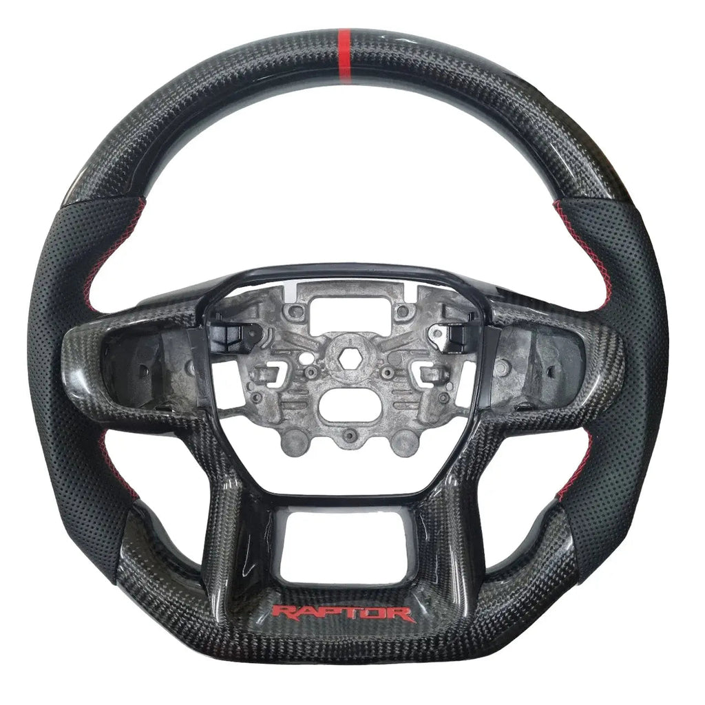 Ranger Next Gen Raptor (22-On) Genuine Carbon Fibre Steering Wheel