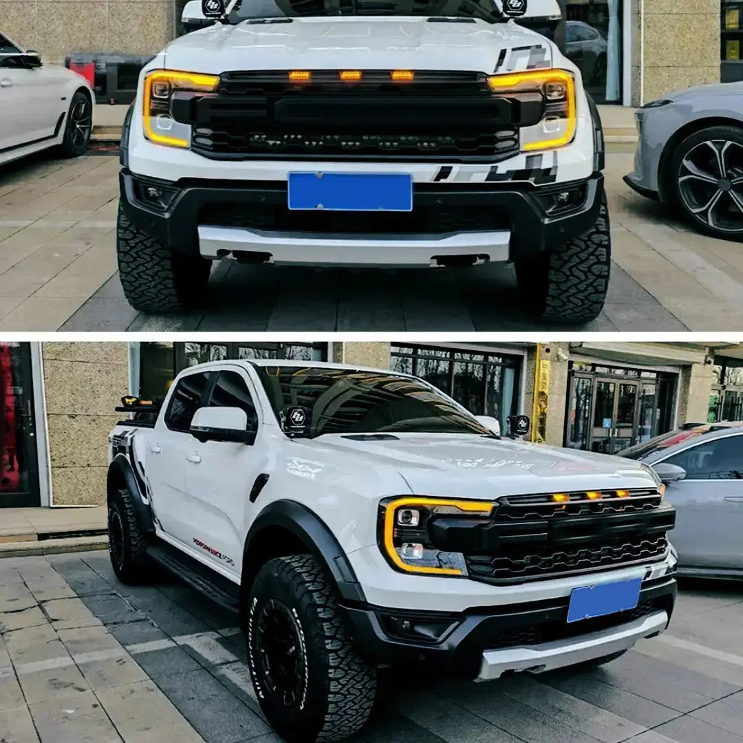 Ranger T9 Next Gen (22-On) Amber DRL LED Matrix Headlight Modules