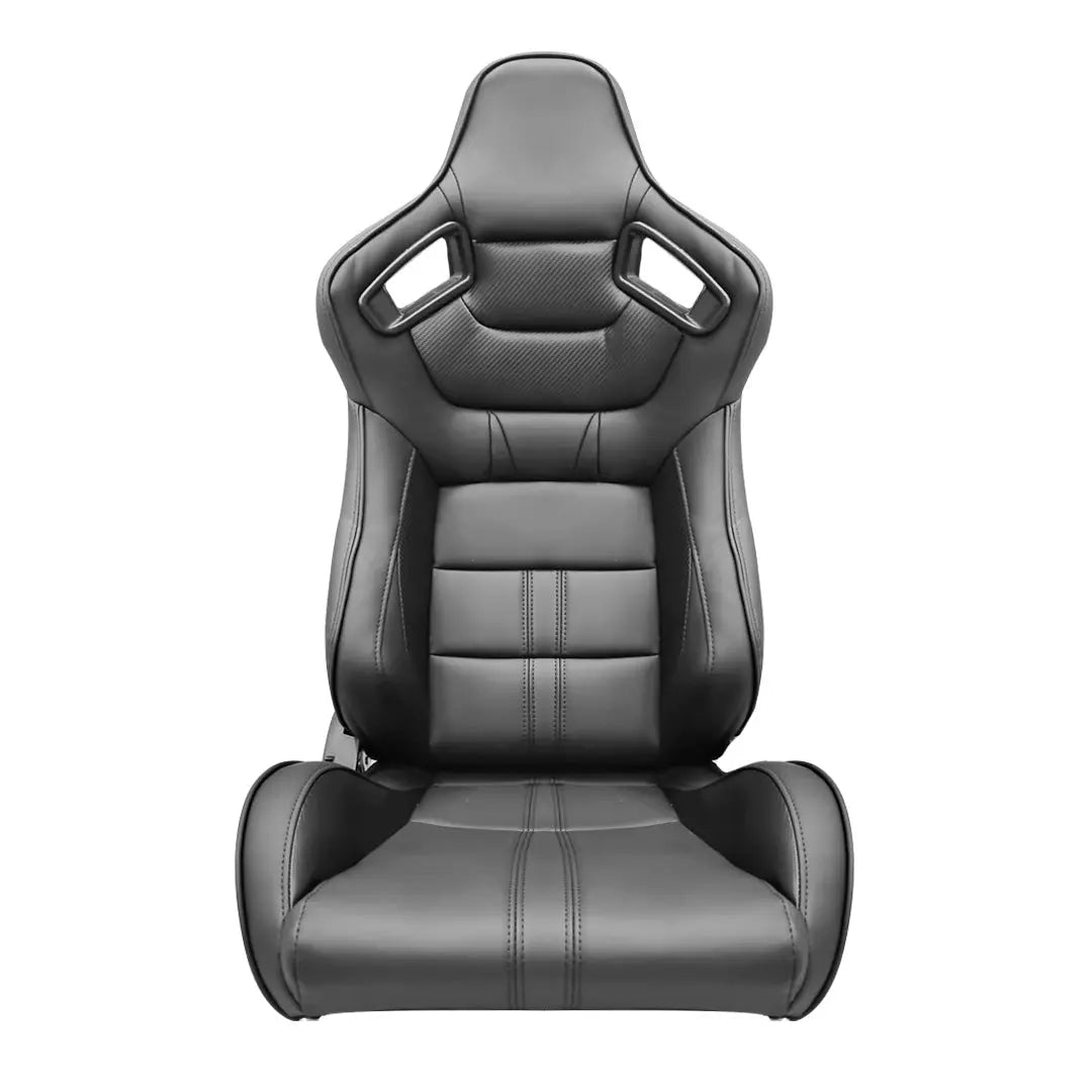 Reclinable Racing Seats PVC (Pair)