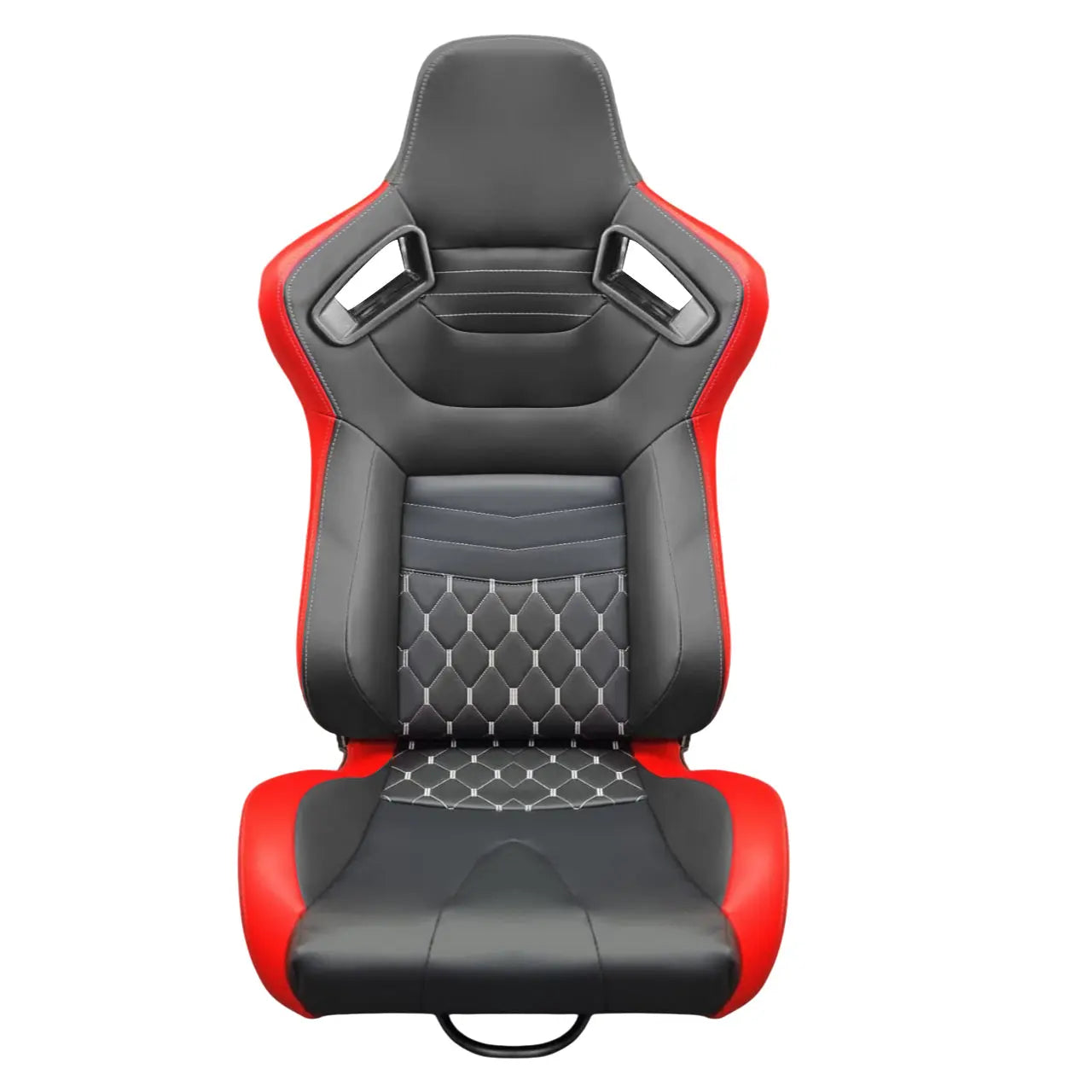 Reclinable Wingback Racing Seats PVC (Pair)