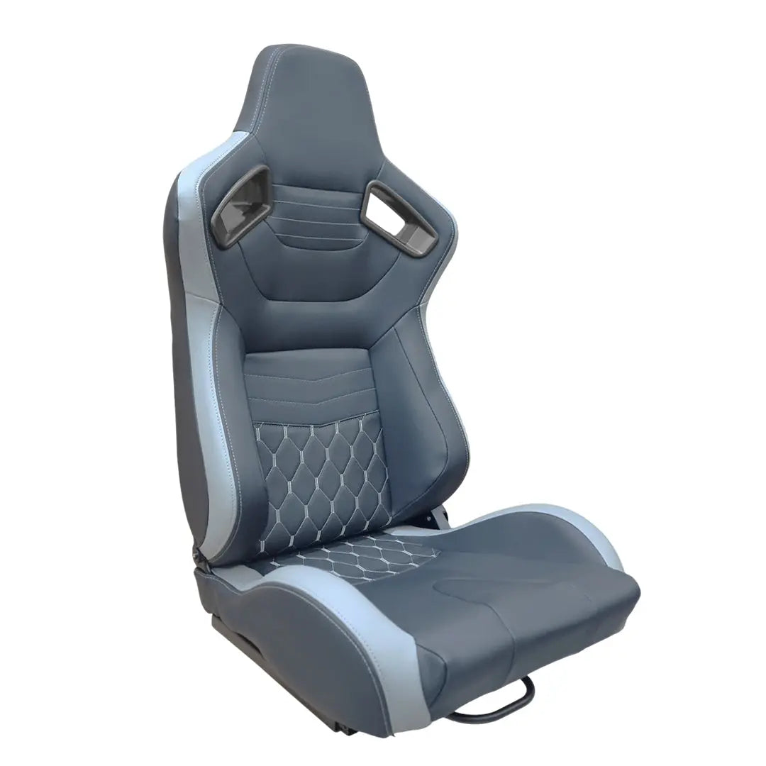 Reclinable Wingback Racing Seats PVC (Pair)