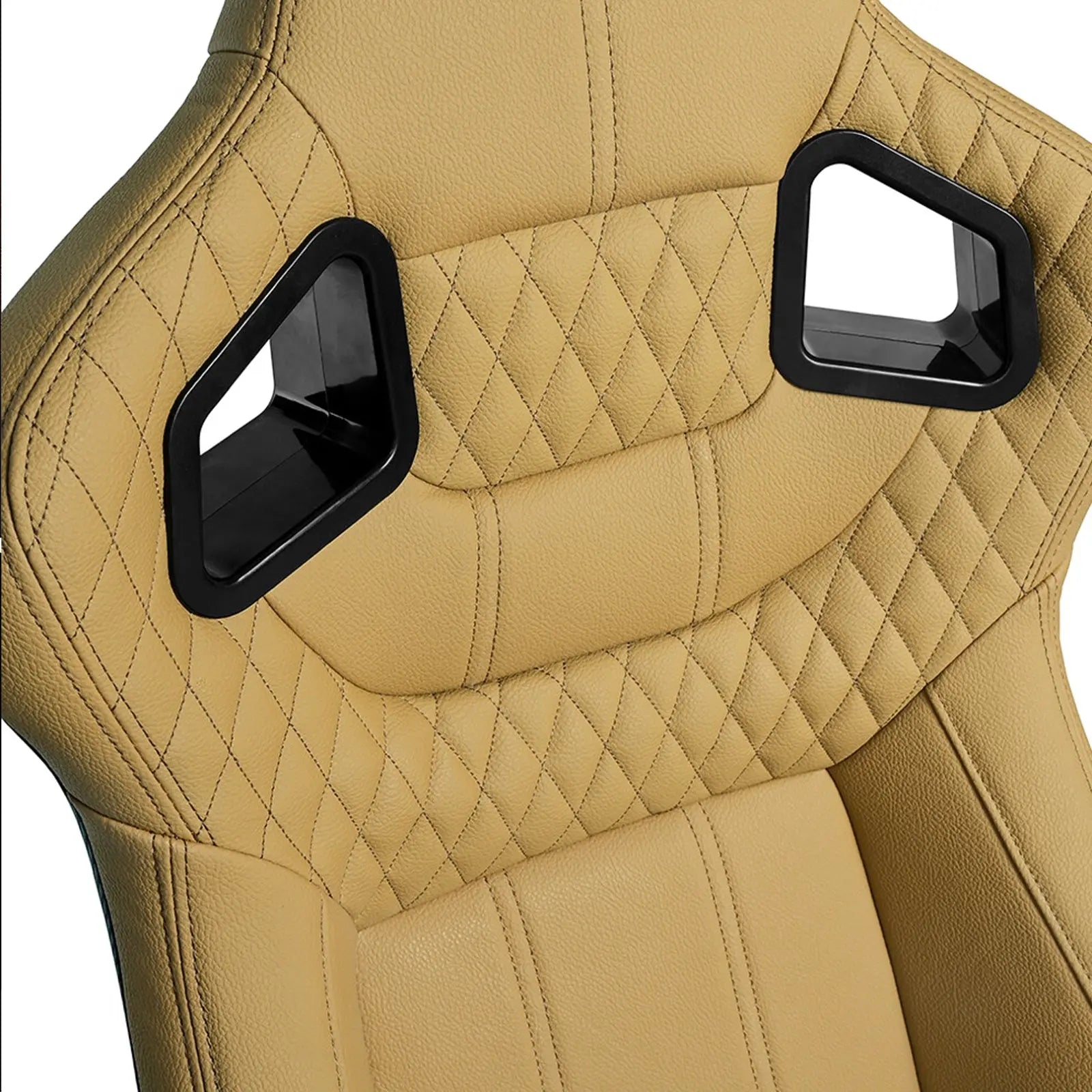 Reclinable Wingback Racing Seats PVC (Pair)