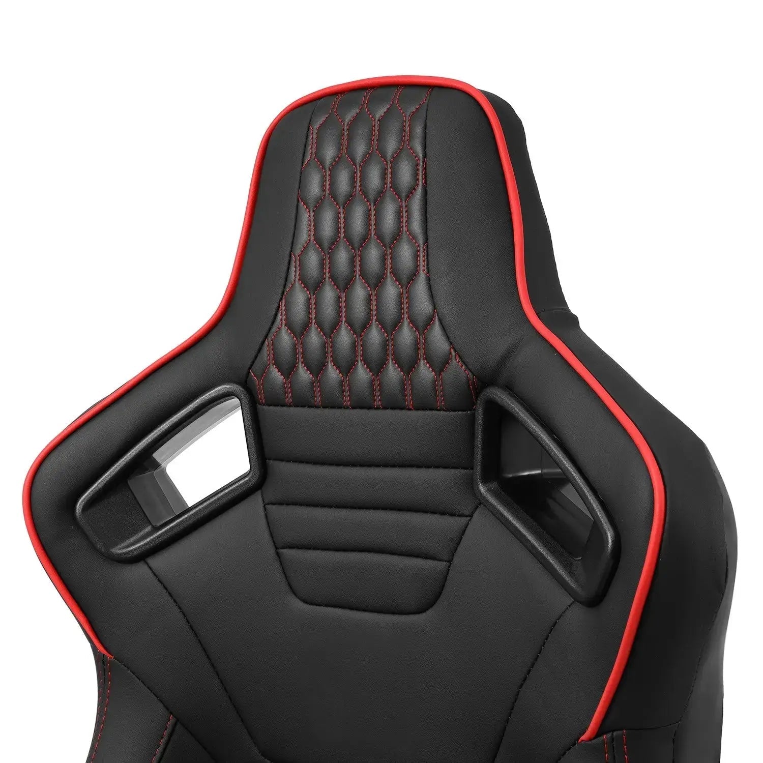 Reclinable Wingback Racing Seats PVC (Pair)