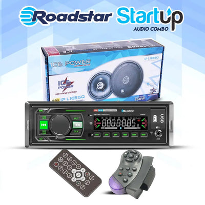 Roadstar Start Up Audio Combo