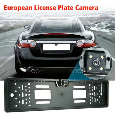 Roadstar Universal Front / Rear Number Plate Holder With Built-In LED Camera
